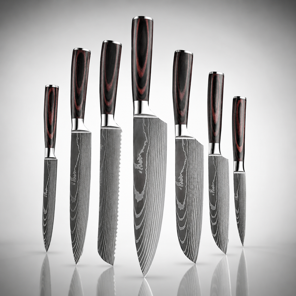 Titavia Mori Series - 7 Piece Knife Set