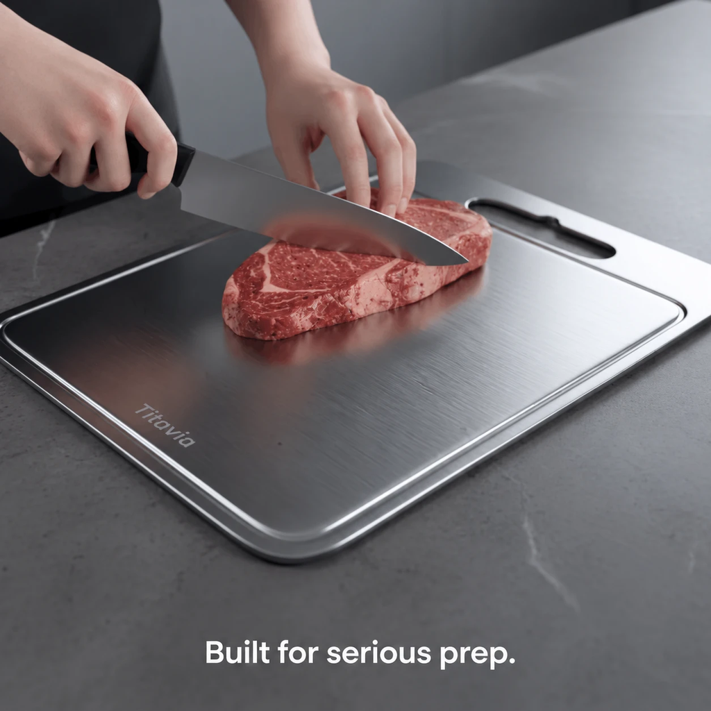 Titanium Cutting Board Pro