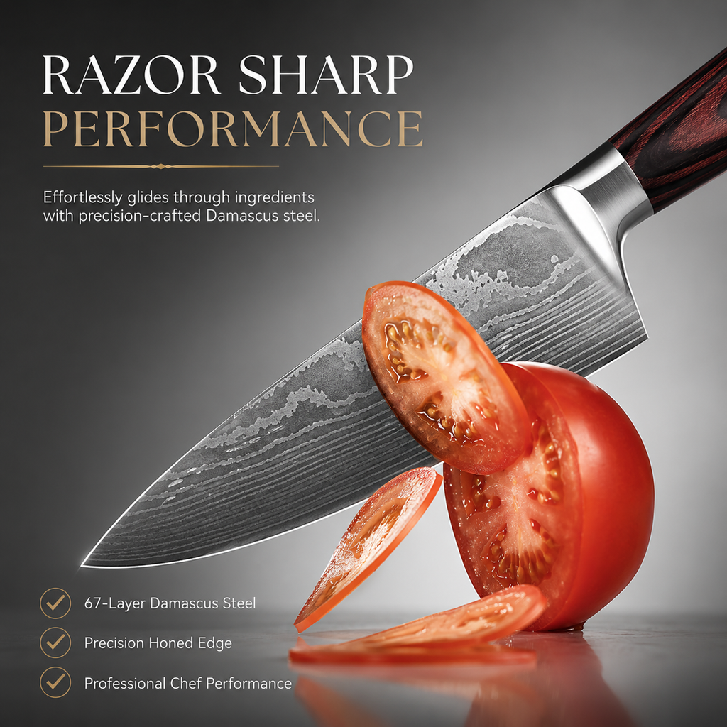 Titavia Mori Series - 7 Piece Knife Set