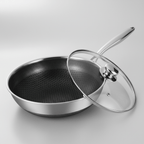 7pc Titavia HybridCore™ Cookware Set with Lids & Wok