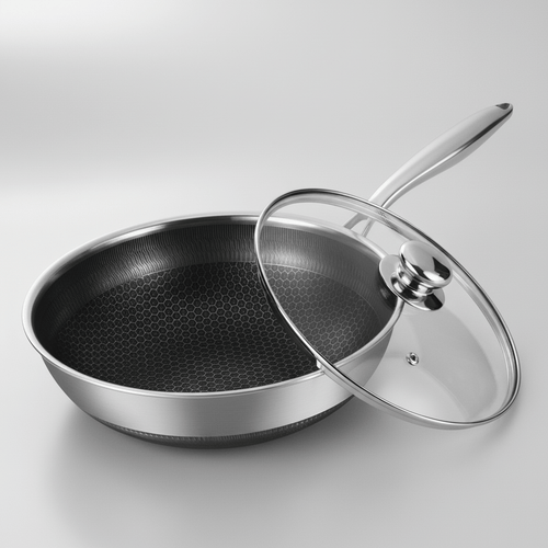 7pc Titavia HybridCore™ Cookware Set with Lids & Wok